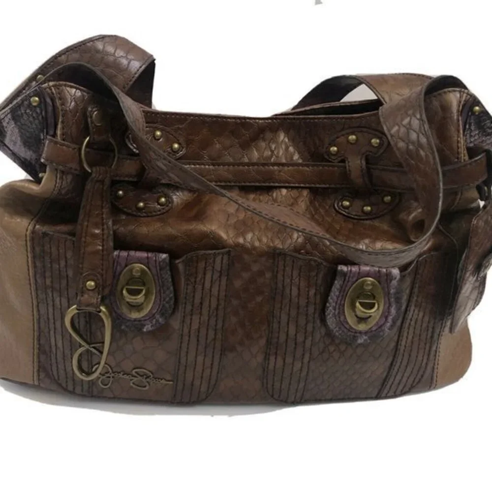 Jessica Simpson Handbag Shoulderbag Brown large